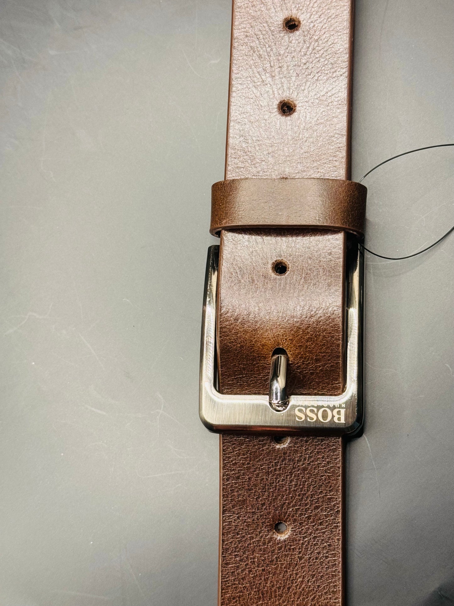 SIGNATURE CRAZY HORSE LEATHER BELT